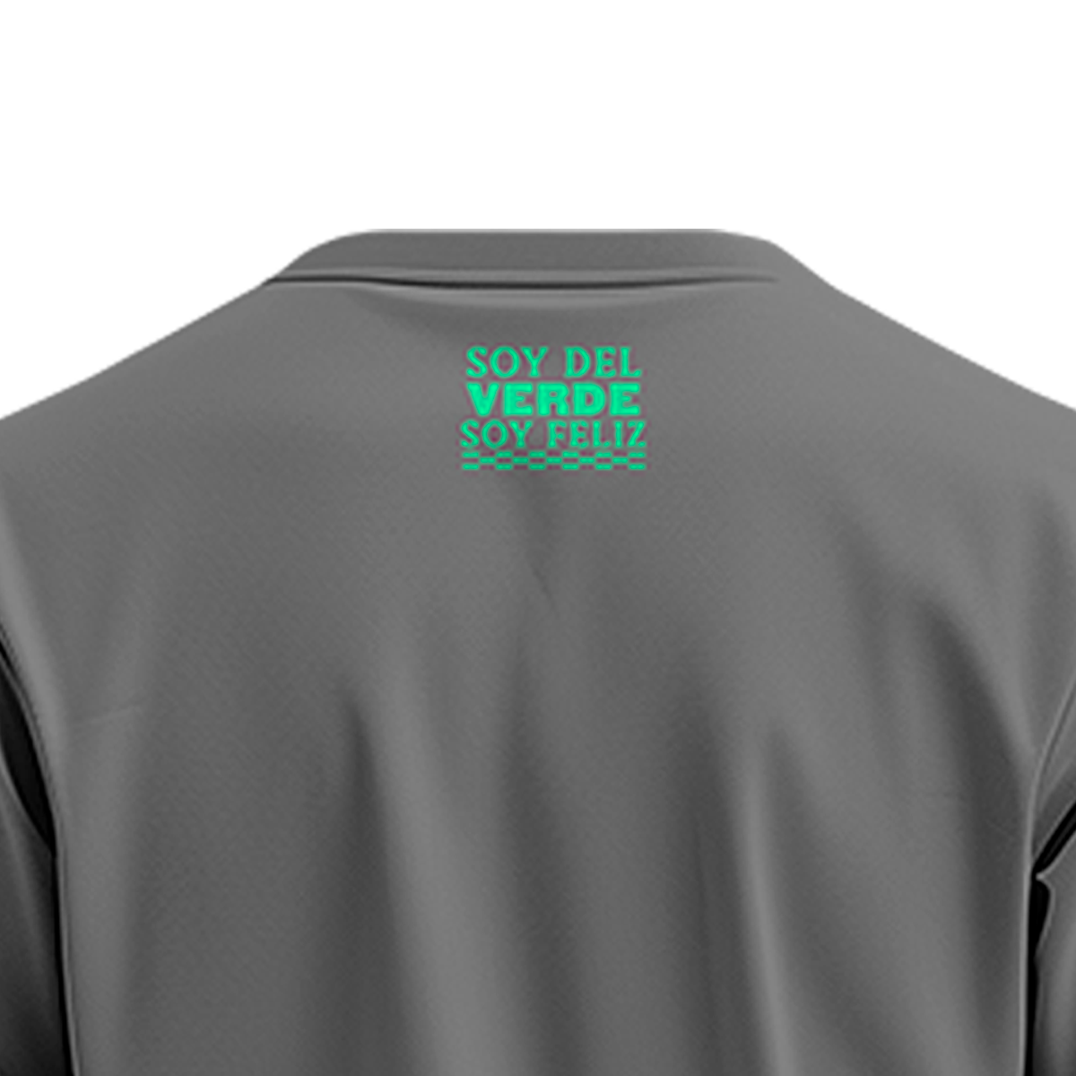 CAMISETA GRIS OSCURO CIRCULO