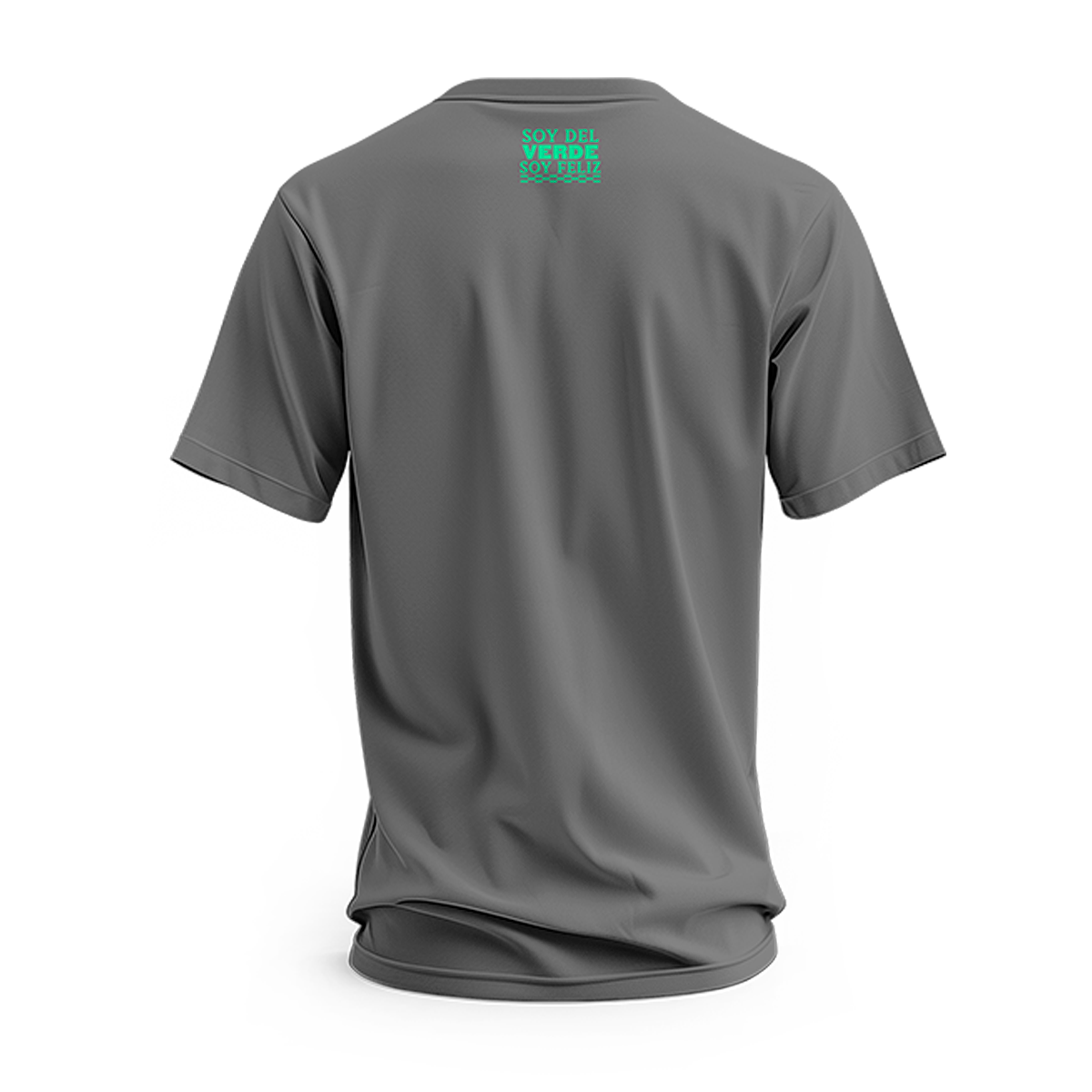 CAMISETA GRIS OSCURO CIRCULO