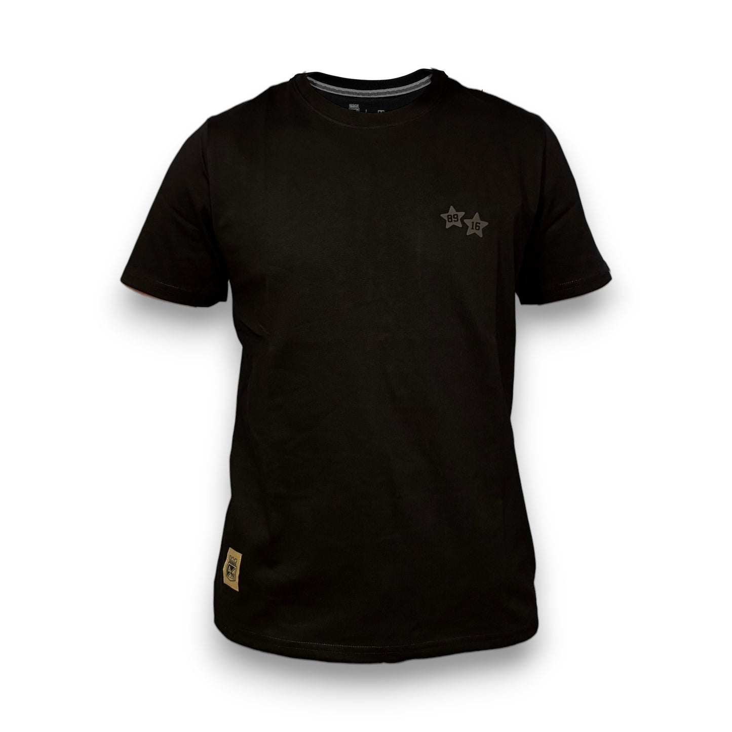 CAMISETA HOMBRE NEGRA ESTRELLAS