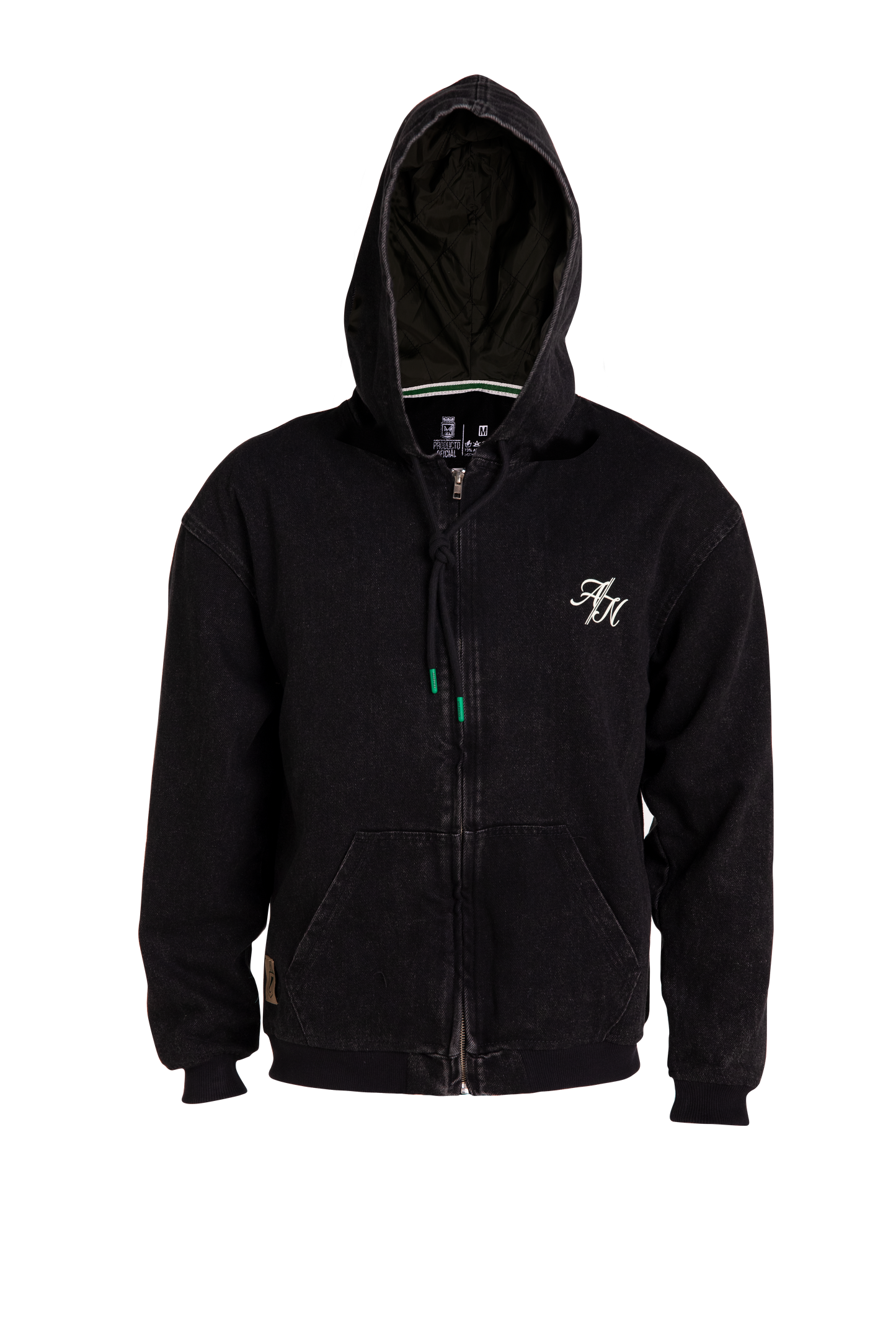 CHAQUETA NEGRA DENIM