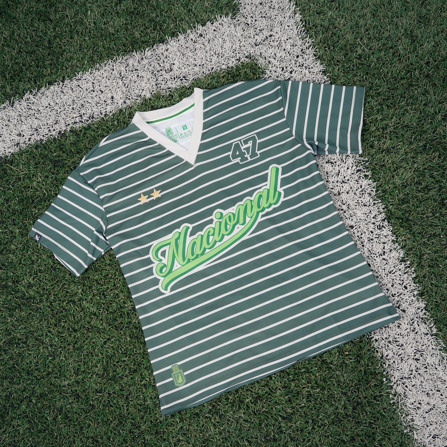 CAMISETA MUJER SOCCER RAYAS