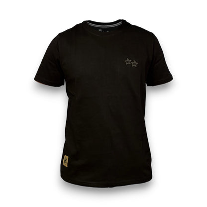 CAMISETA HOMBRE NEGRA ESTRELLAS