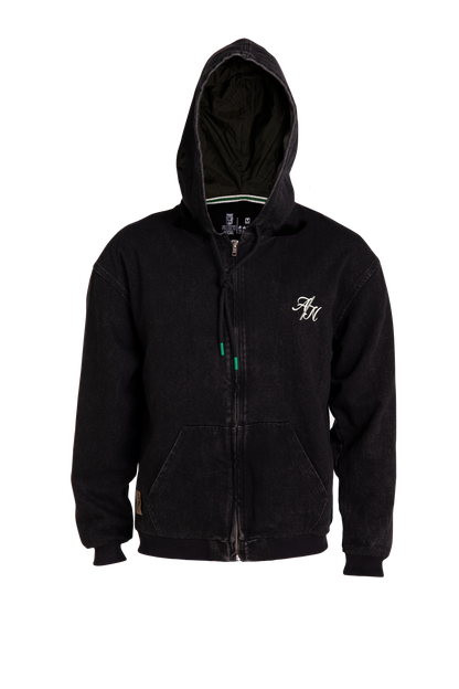 CHAQUETA NEGRA DENIM