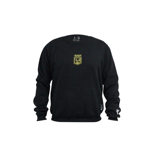 BUZO NEGRO ESCUDO DORADO LIB