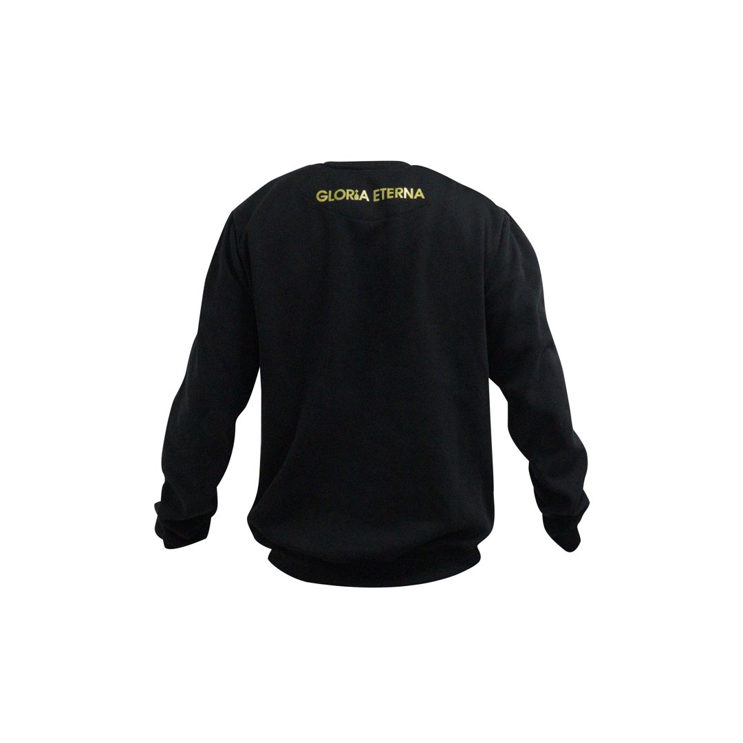 BUZO NEGRO ESCUDO DORADO LIB
