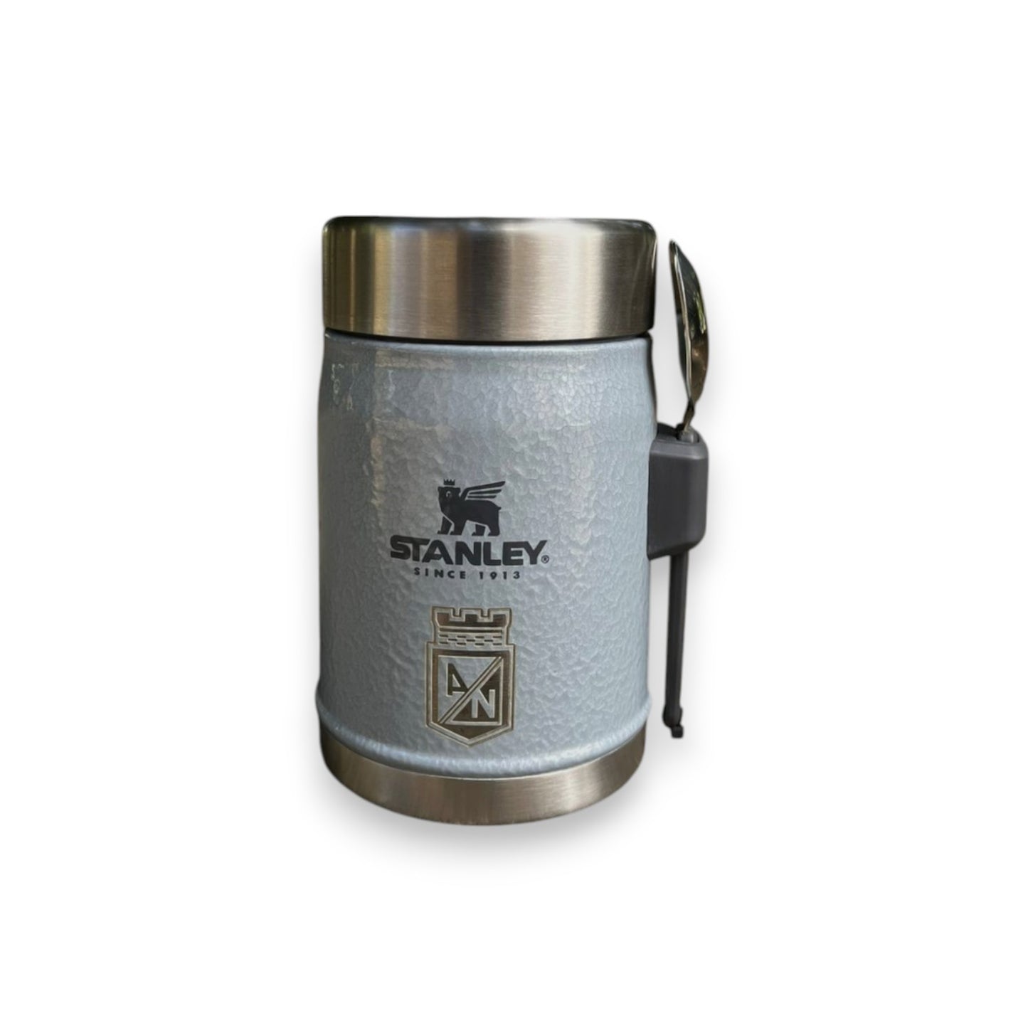 TERMO STANLEY COMIDA+TENEDOR 14OZ SILVER